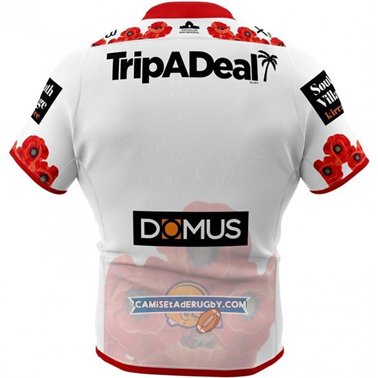 Camiseta St George Illawarra Dragons Rugby 2019 Conmemorative